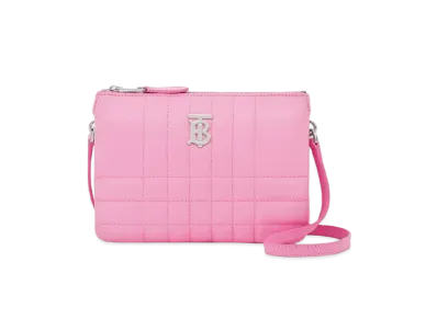 BURBERRY Quilted Lambskin Lola Twin Bag "Primrose Pink"
