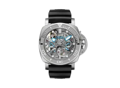 PANERAI Submersible EcoPangaea Tourbillon GMT - 50mm Mike Horn Edition