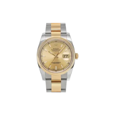 ROLEX Datejust 36 "Champagne/Stainless Steel/Yellow Gold"