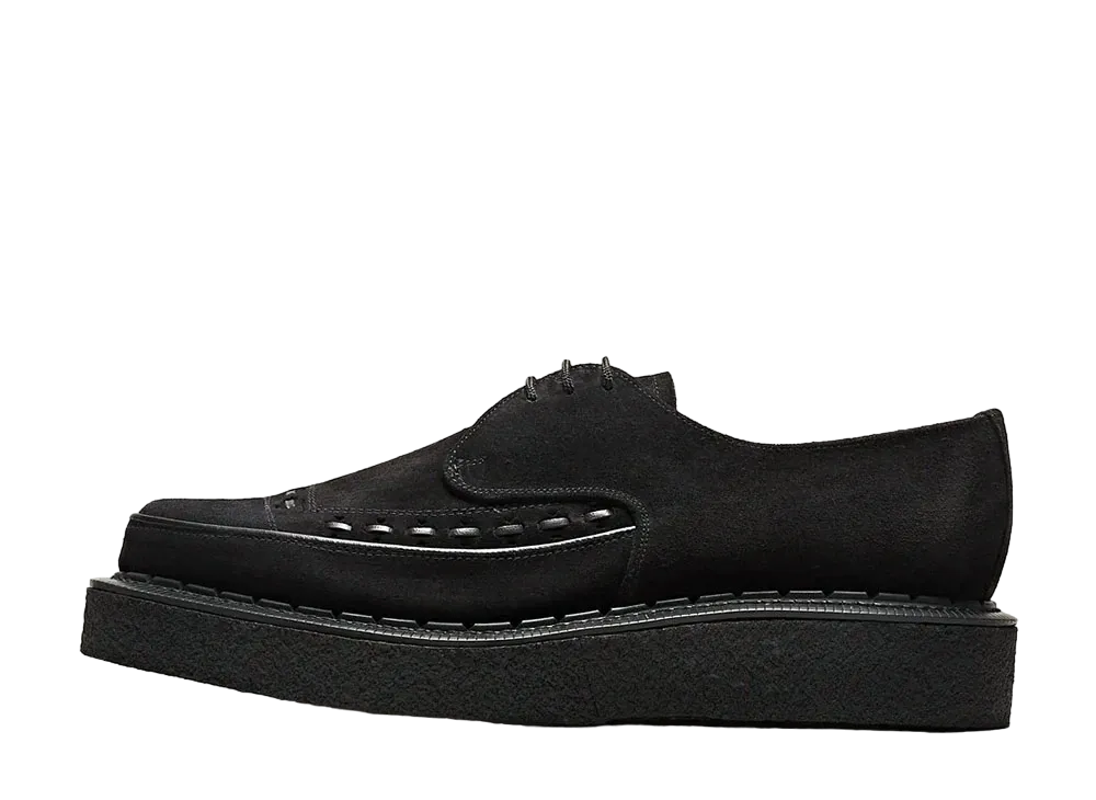 GEORGE COX Diano No.5 Sole "Black" Suede 3705-V-090