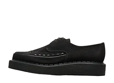 GEORGE COX Diano No.5 Sole "Black" Suede 3705-V-090