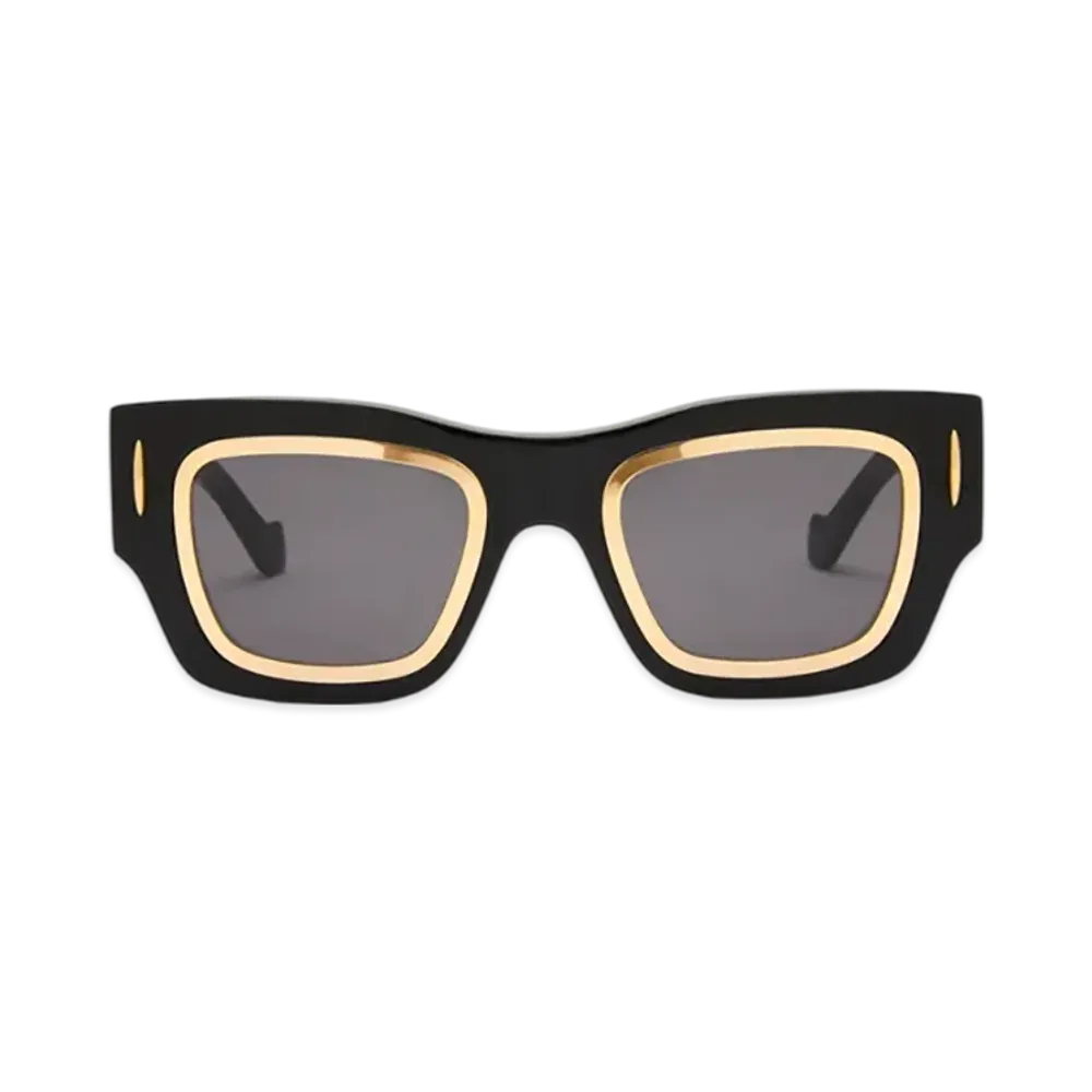 LOEWE Cinema Frame Sunglasses "Black Gold"