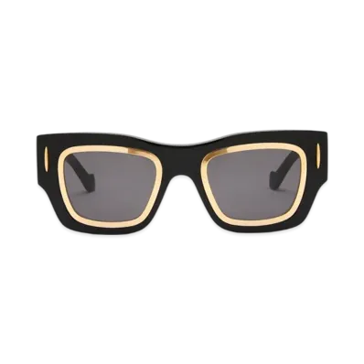 LOEWE Cinema Frame Sunglasses "Black Gold"