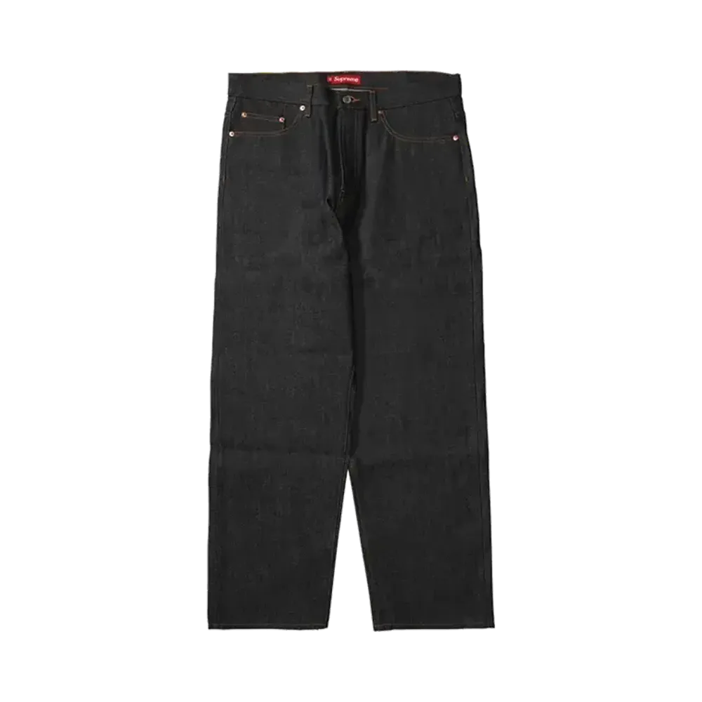 Supreme Baggy Selvedge Jean (25FW) "Rigid Indigo"