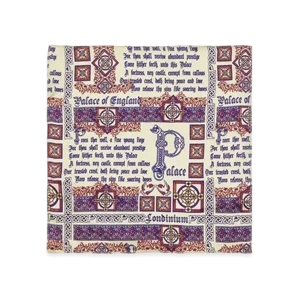 PALACE MEDIEVAL SILK BANDANA "Multi"
