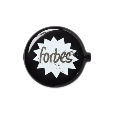 FRAGMENT x Forbes JAPAN Bam Coin Purse "Black"