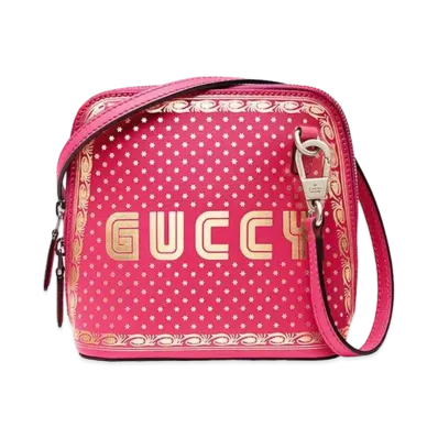 GUCCI × SEGA Collaboration Mini Shoulder Bag "Pink"