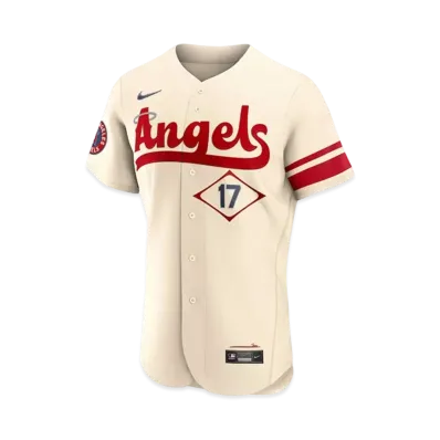 MLB x Nike Official Authentic Jersey City Connect Los Angeles Shohei Ohtani "Beige"