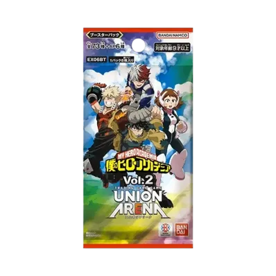 ユニオンアリーナ ブースターパック「僕のヒーローアカデミア Vol.2」パック