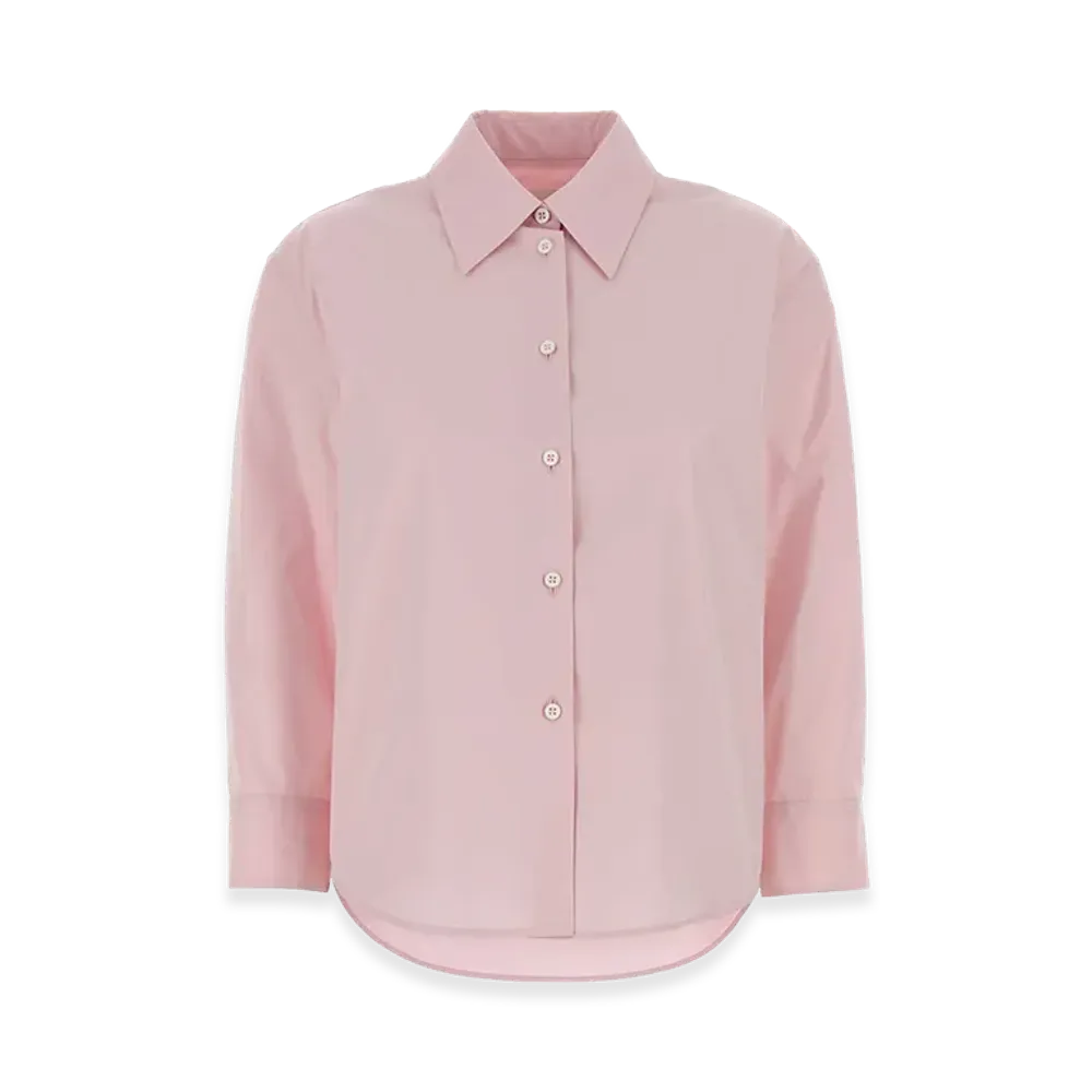 Jil Sander Women's Poplin Shirt "Pastel Pink"