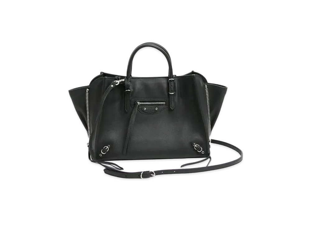BALENCIAGA Handbag Lambskin "Black"