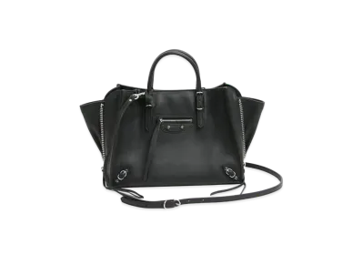 BALENCIAGA Handbag Lambskin "Black"