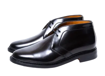 Berwick Chukka Boots HO223 Cordovan "Black" 370RDJRBK Wide