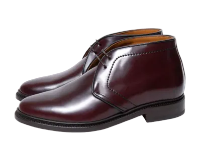 Berwick Chukka Boots HO223 Cordovan "Burgundy" 370RDJRBU Wide
