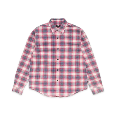 Stussy Dax Printed Shirt "Red"