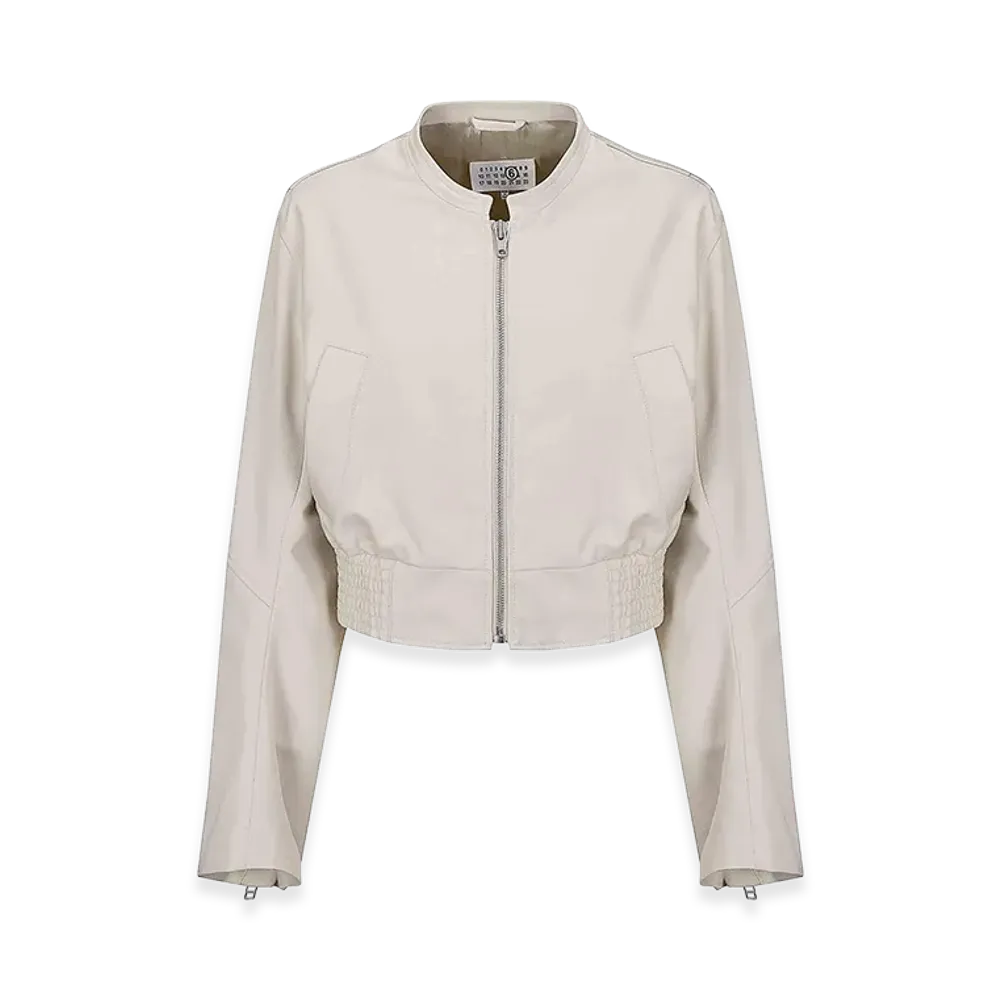 MM6 Maison Margiela Women's Sports Jacket "Beige"