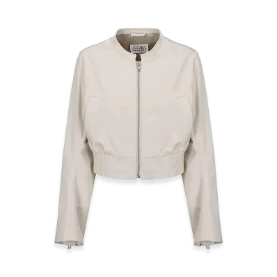 MM6 Maison Margiela Women's Sports Jacket "Beige"