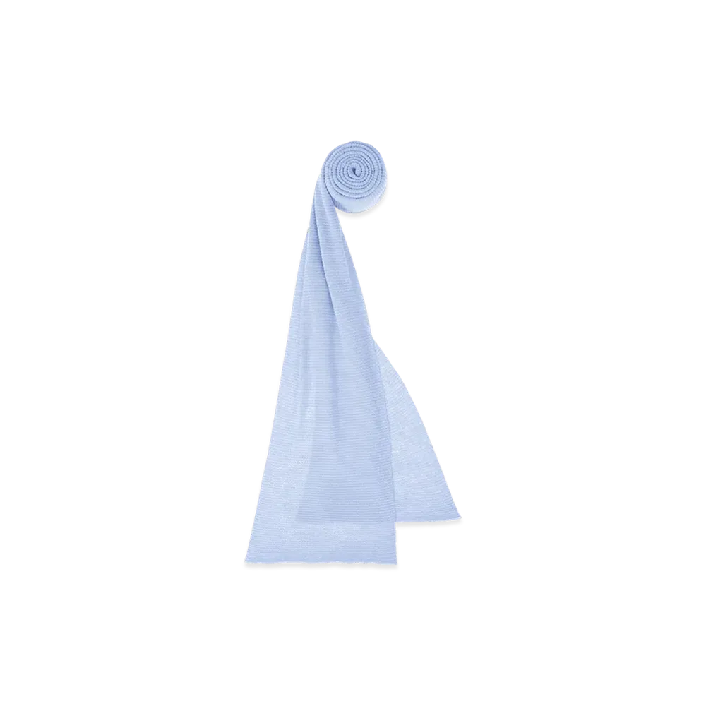 HOMME PLISSE ISSEY MIYAKE Turbine Scarf "Sky Blue"