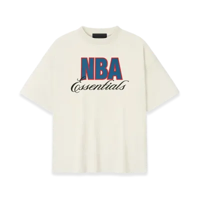 FEAR OF GOD ESSENTIALS x NBA 90s Tee "Cream White"