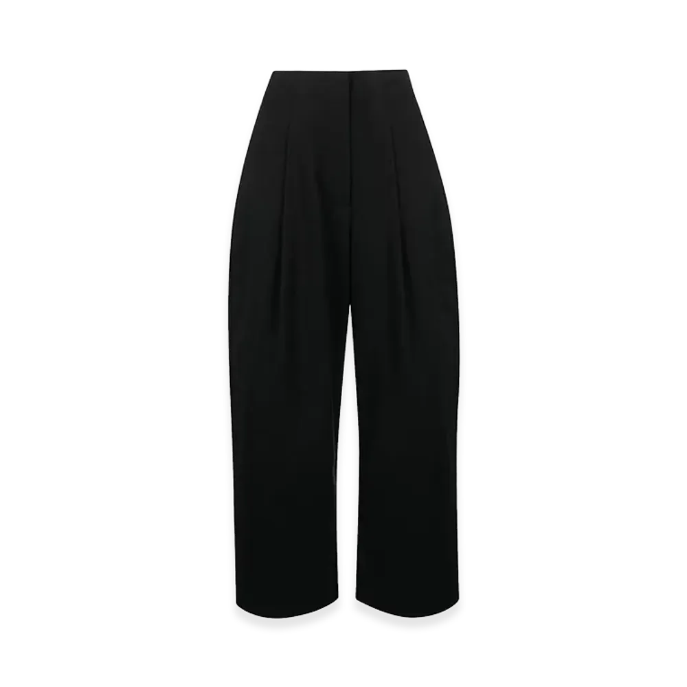 STUDIO NICHOLSON Women's Dordoni Volume Pants "Black"