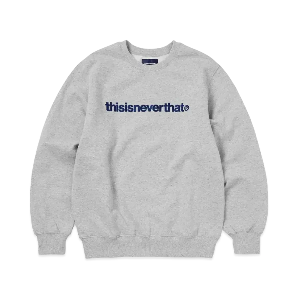 thisisneverthat T-Logo Crewneck "Heather Grey"