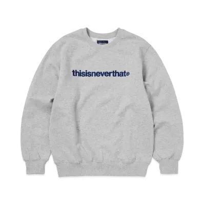 thisisneverthat T-Logo Crewneck "Heather Grey"