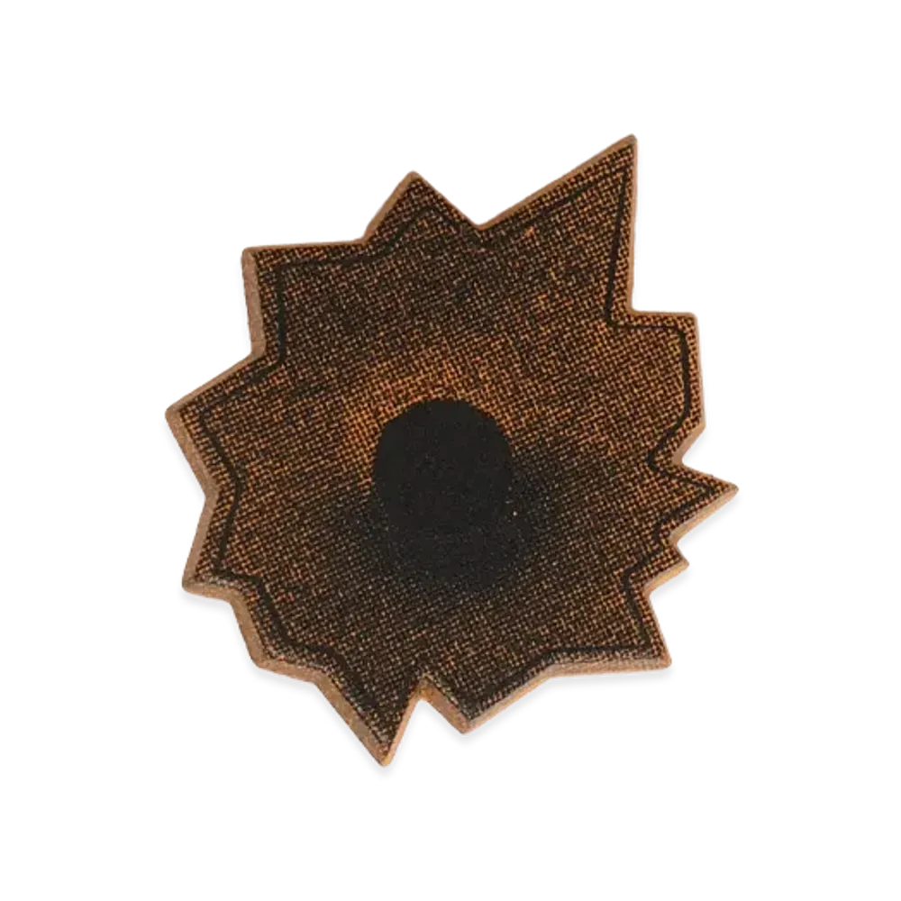 Supreme Bullet Hole Pin "Orange"