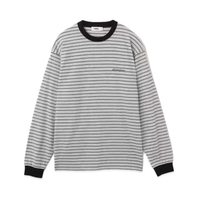 atmos Border Long T-shirt "Black"