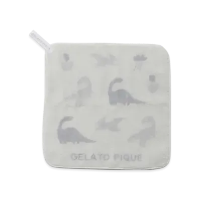 GELATO PIQUE Dinosaur Looped Towel "Mint"