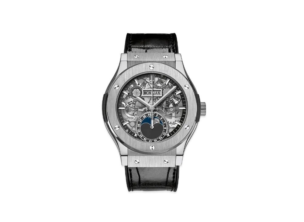 HUBLOT Classic Fusion Aerofusion Moonphase Titanium 42mm