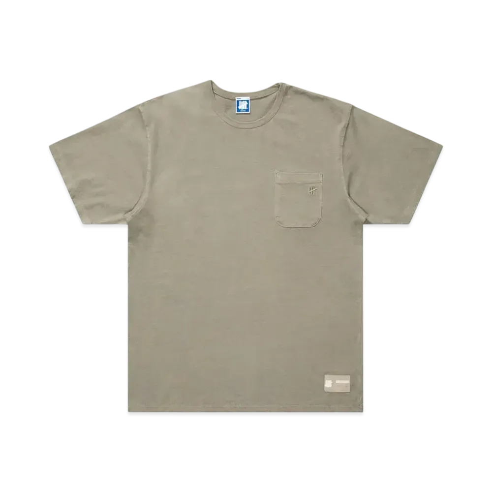 UNDEFEATED Sunfaded S/S Pocket Tee "Khaki"