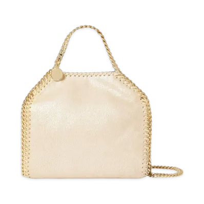 STELLA McCARTNEY Women's Mini Falabella Bag "Pyrite"