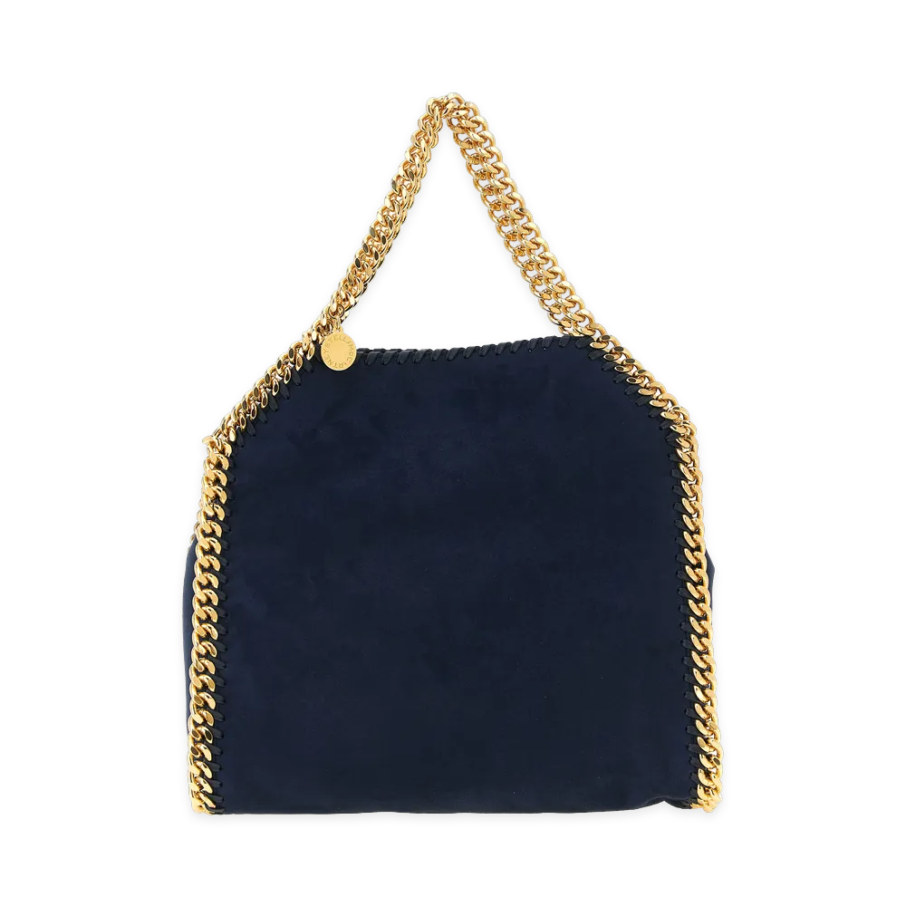 STELLA McCARTNEY Women's Falabella Mini Suede Bag "Navy"
