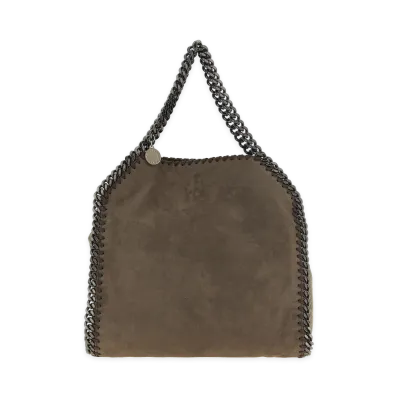 STELLA McCARTNEY Women's Falabella Mini Handbag "Dark Taupe"
