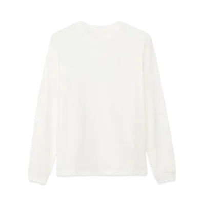 Goldwin x #FFFFFFT Naturebrid Cotton Crew Neck Long Sleeve T-Shirt (Unisex) "White"