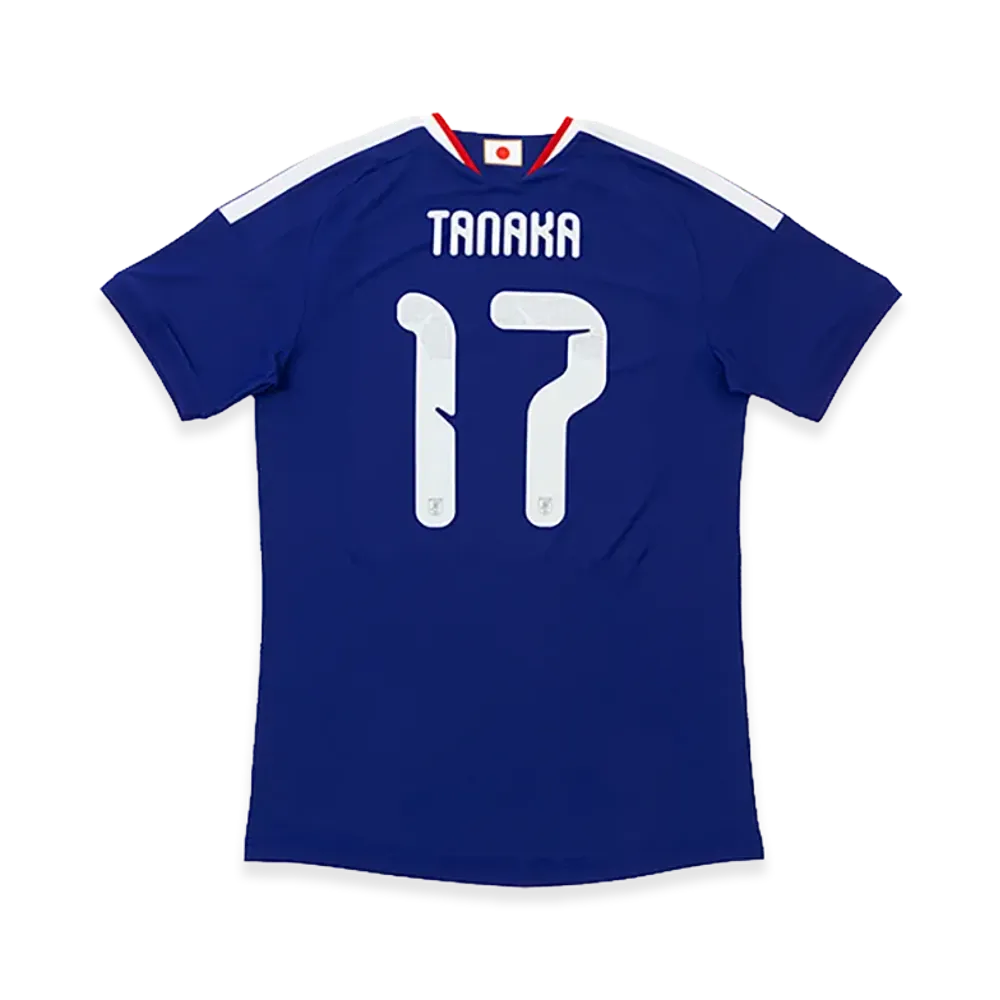 adidas Soccer Japan 2026 Home Authentic Jersey #17 Ao Tanaka "Japan Blue/Ash Blue"