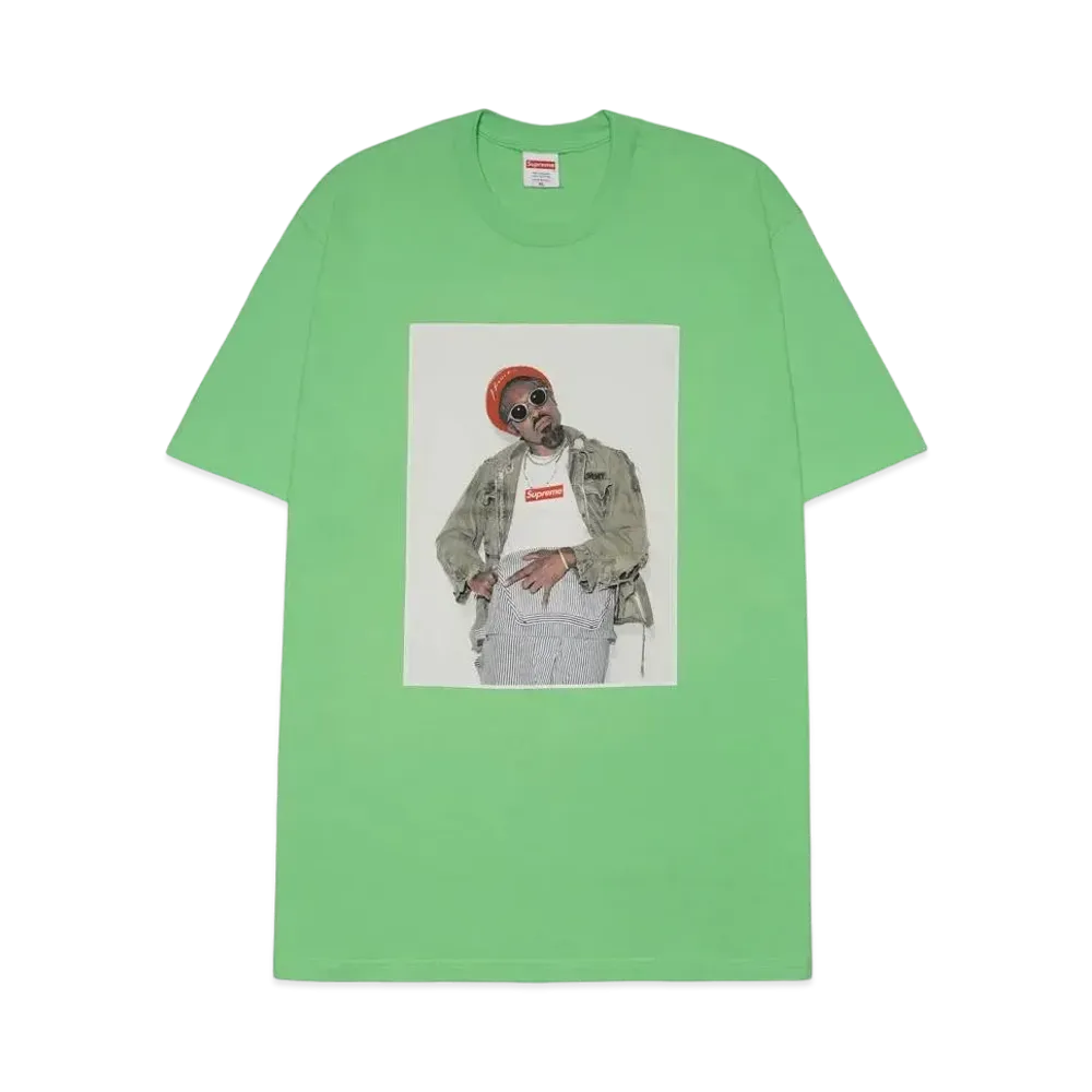 シュプリーム アンドレ 3000 Tシャツ "ライム"