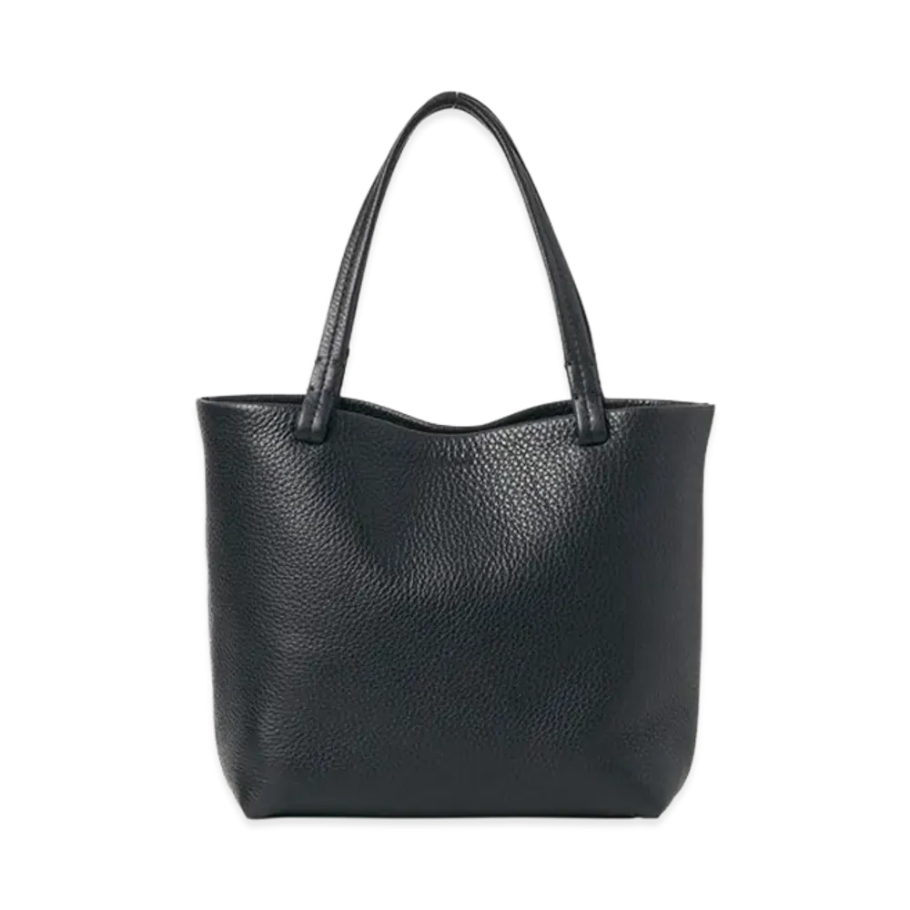 The Row Women's Small Park Tote Leather Bag "Black"