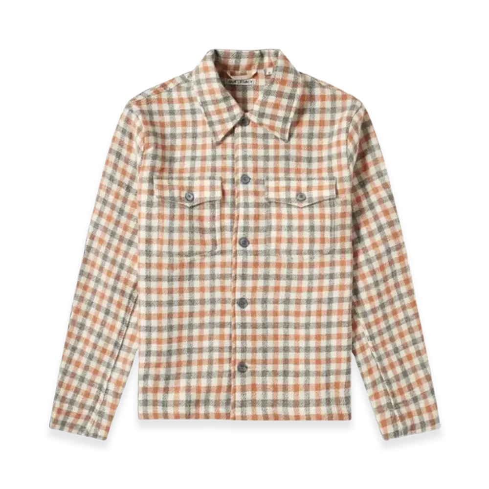 OUR LEGACY Evening Coach Jacket Wool "Check"