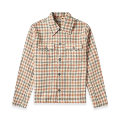 OUR LEGACY Evening Coach Jacket Wool "Check"