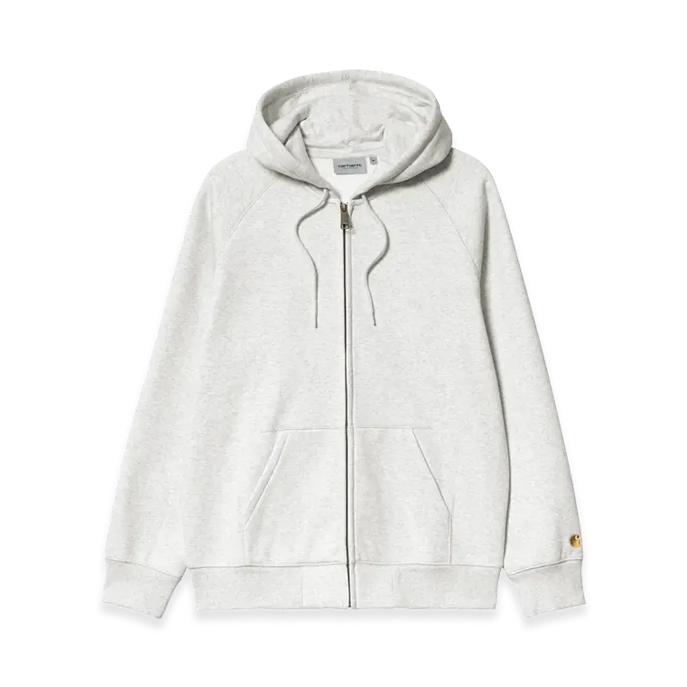 Carhartt WIP Hooded Chase Jacket "Ash Heather/Gold"