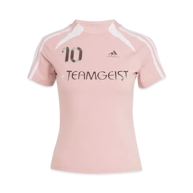 adidas Adilenium Season 4 Teamgeist Slim Short Sleeve T-Shirt "New Rose"