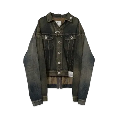 Maison MIHARA YASUHIRO Both Sides Front Denim Jacket "Indigo"