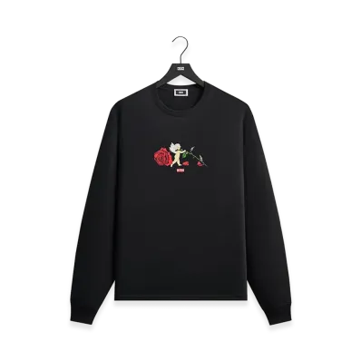 Kith Cupid Rose Long Sleeve Tee "Black"