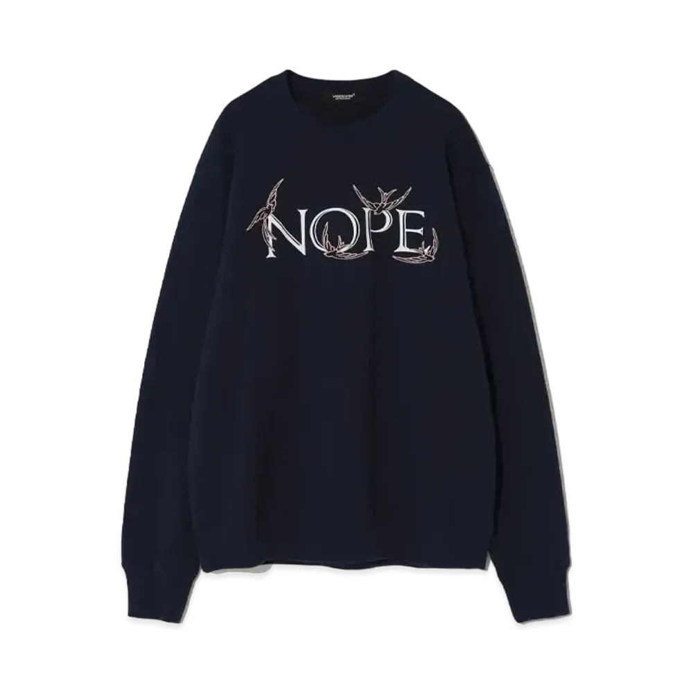 UNDERCOVER Cotton Sweat Pullover "Navy"