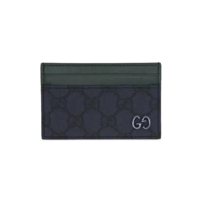 GUCCI Wallets "Navy/Green"
