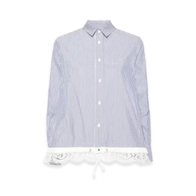 sacai Women's Shirts "Navy"