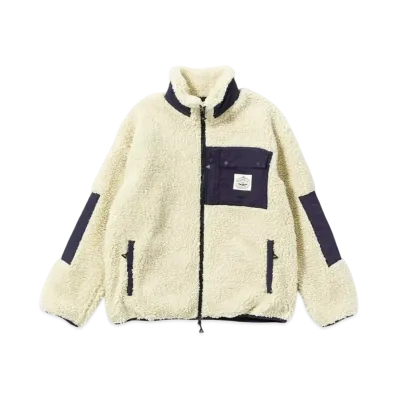 POLeR Fleece Jacquard Shell Parka "Beige"