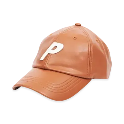 PALACE P 6-Panel Leather "Brown"