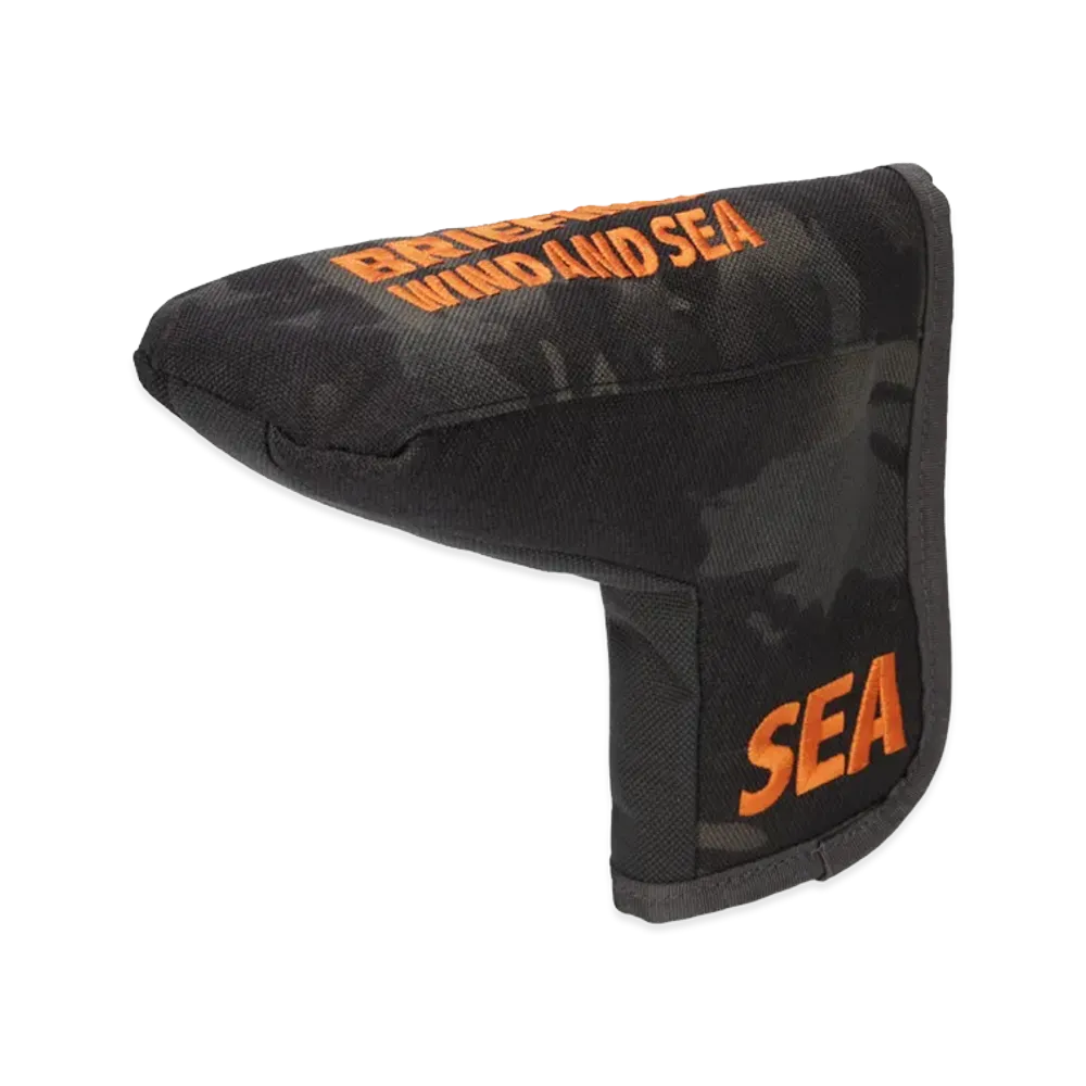 WIND AND SEA x BRIEFING GOLF Putter Cover Camo Combi "Orange"